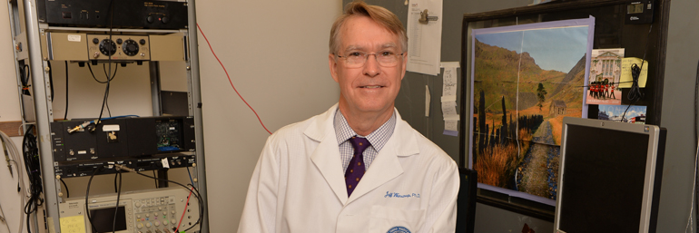 Jeffrey Wenstrup, Ph.D., professor of anatomy and neurobiology