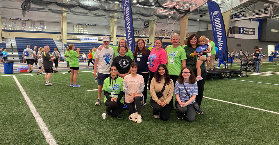 NEOMED Walking Whales team supports NAMIWalks Summit County