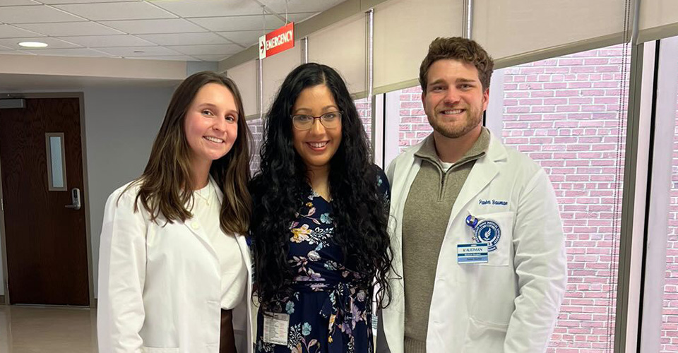 Students gain knowledge and experience through Aultman fellowship