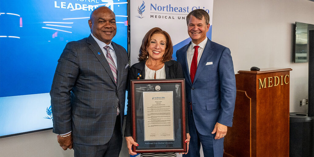 Recognizing NEOMED’s longest serving Trustee