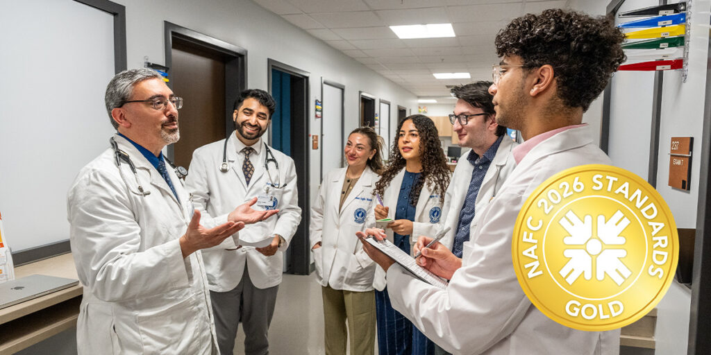 NEOMED Free Clinic earns a 2026 Gold Standard Rating