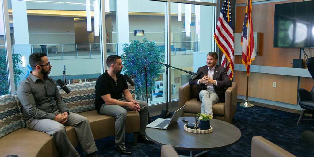 NEOMED alumni welcome President Langell to Guardians of Medicine podcast