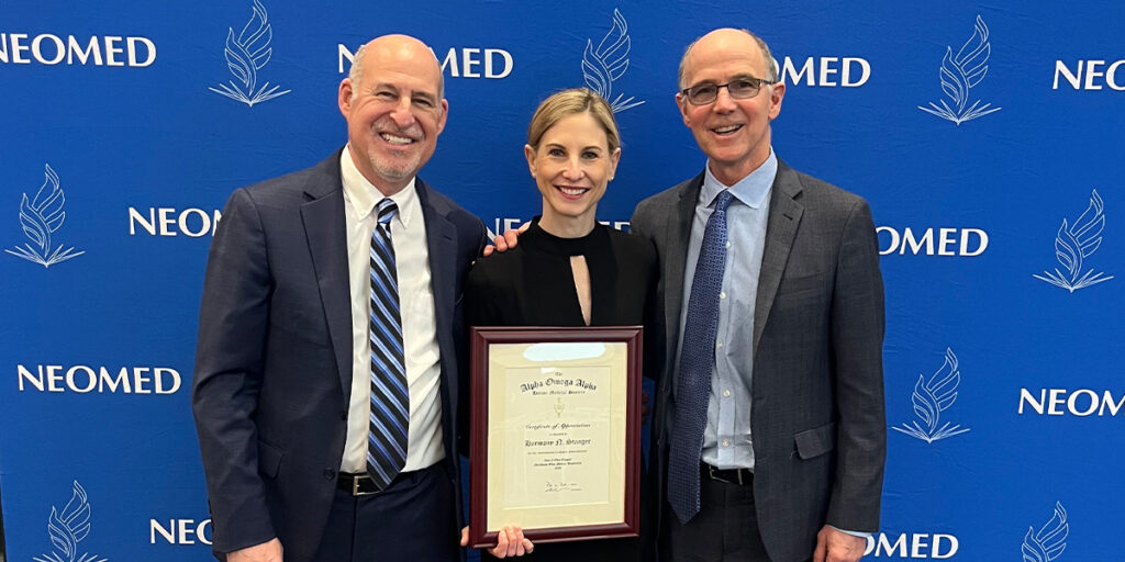 Harmony Stanger recognized by national AOA organization