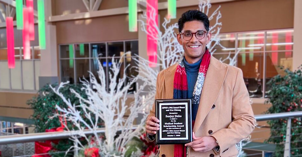 Fourth-year Medicine Student Earns Scholarship
