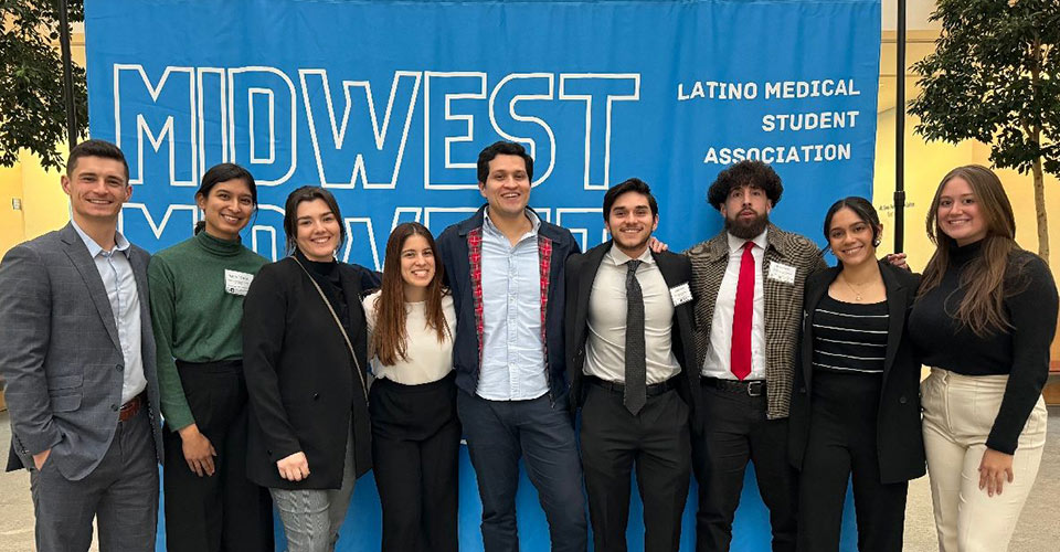 Student delegates at LMSA conference