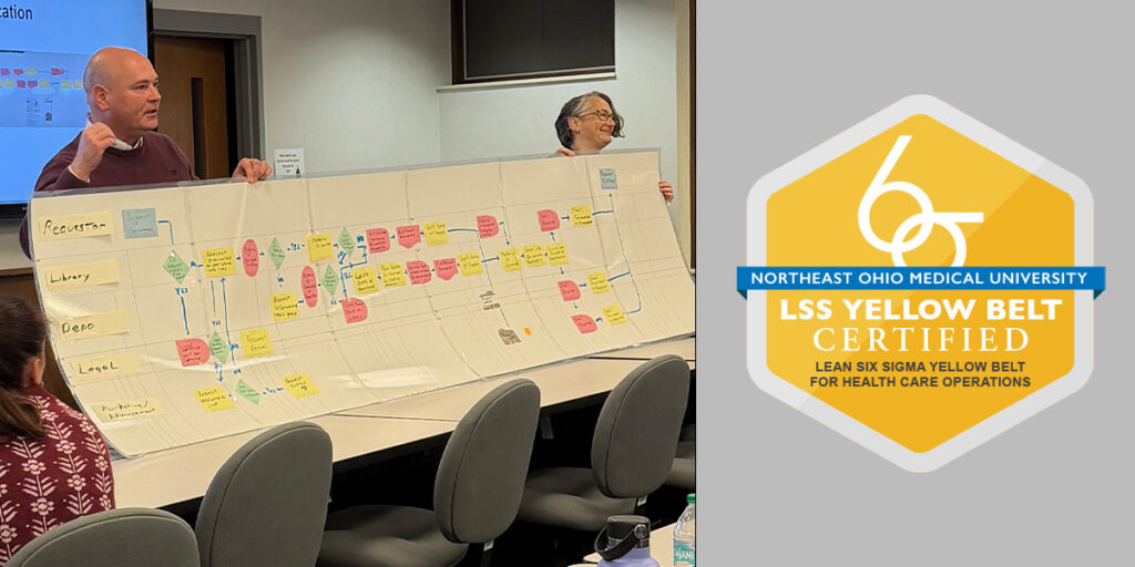 Celebrating five years of Yellow Belt success at NEOMED
