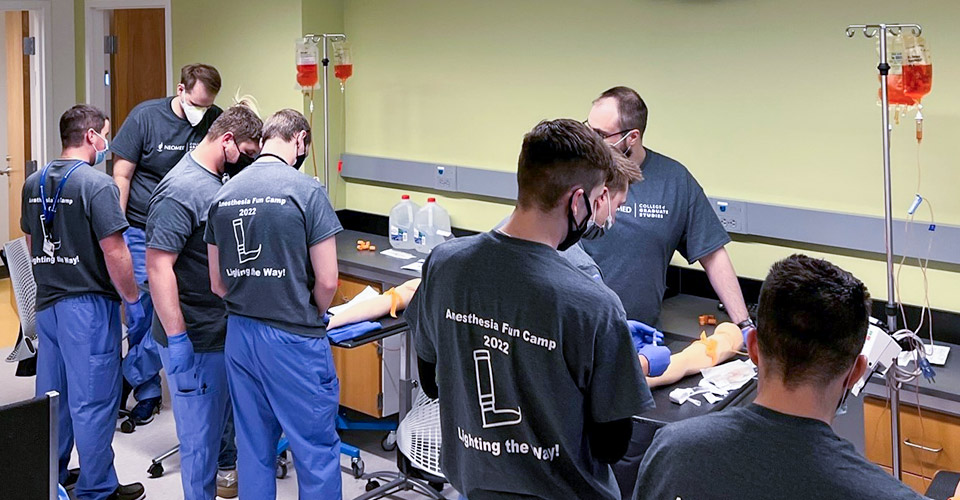 Master of Medical Science in Anesthesia Program Hosts Events Saturday, April 2