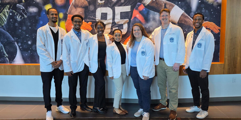 Medical students inspire youth at career expo
