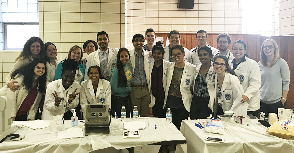 College of Medicine Students Host Free Health Fair