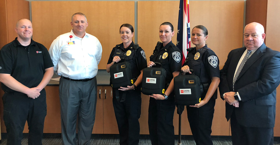 University Hospitals Donates AEDs to NEOMED