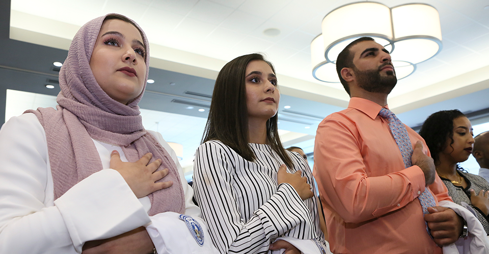 College of Pharmacy Class of 2023 Dons White Coats