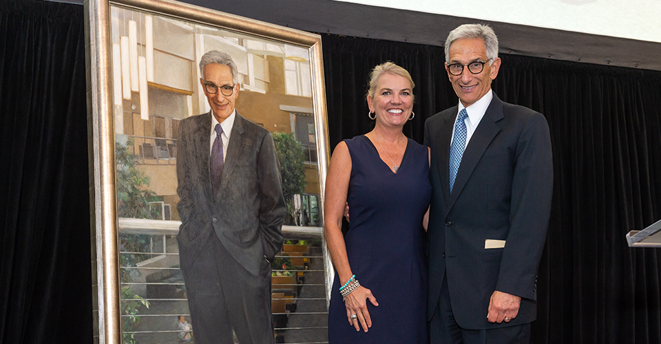 Retirement Reception for President Gershen Draws Warm Crowd