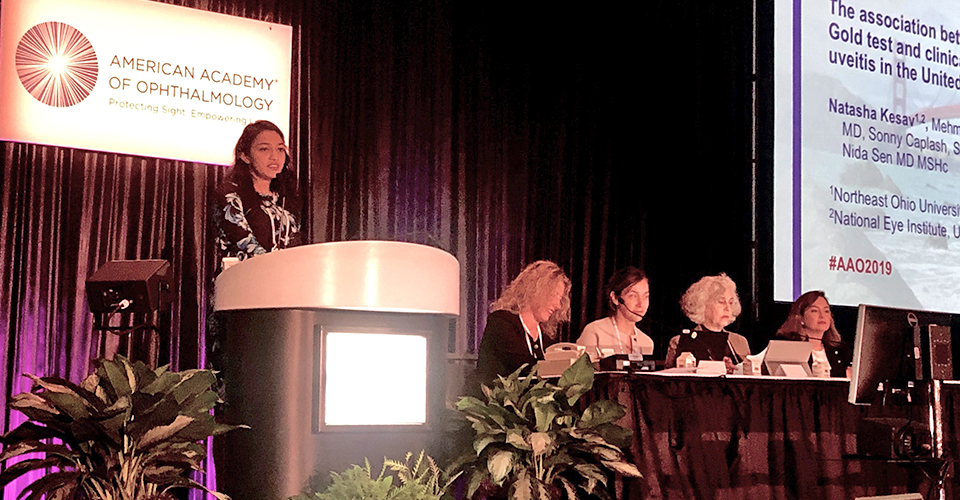 Student Presents at San Francisco Ophthalmology Conference