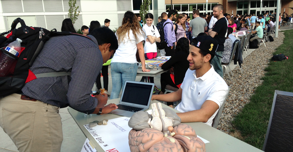 NEOMED Student Orgs On Display