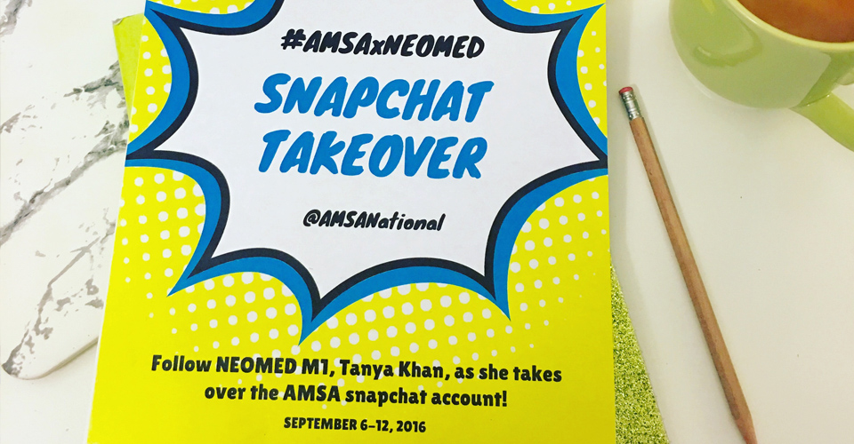 American Medical Student Association Focus of Snapchat Takeover