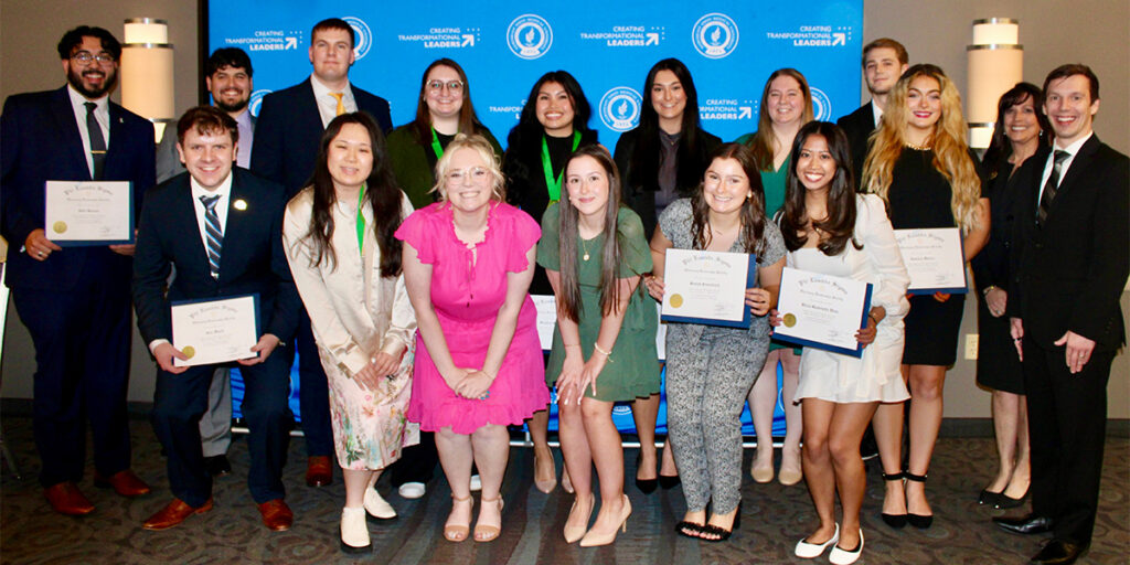 NEOMED Gamma Phi Chapter of Phi Lambda Sigma welcomes 18 new members