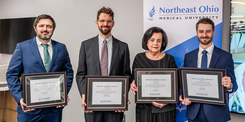 Four NEOMED faculty and staff honored with President’s Awards of Excellence