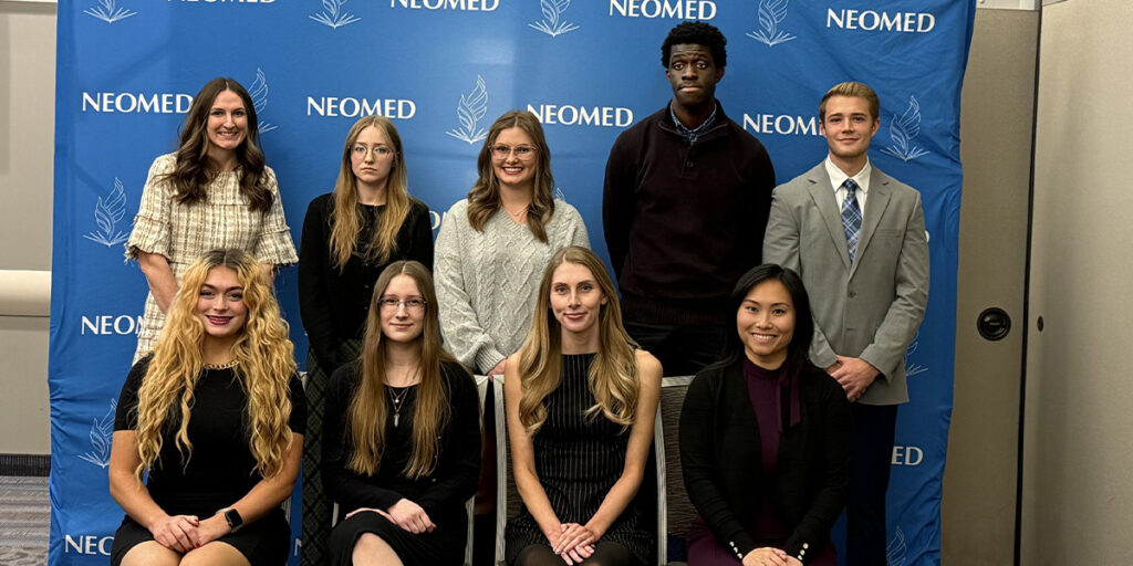 College of Pharmacy students inducted into the Rho Chi Honor Society