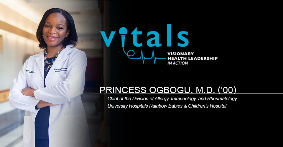 Princess Ogbogu, M.D., on the next VITALS