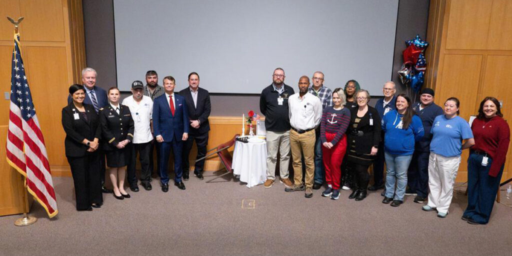 President Langell addresses Akron Children’s Hospital for Veteran’s Day event