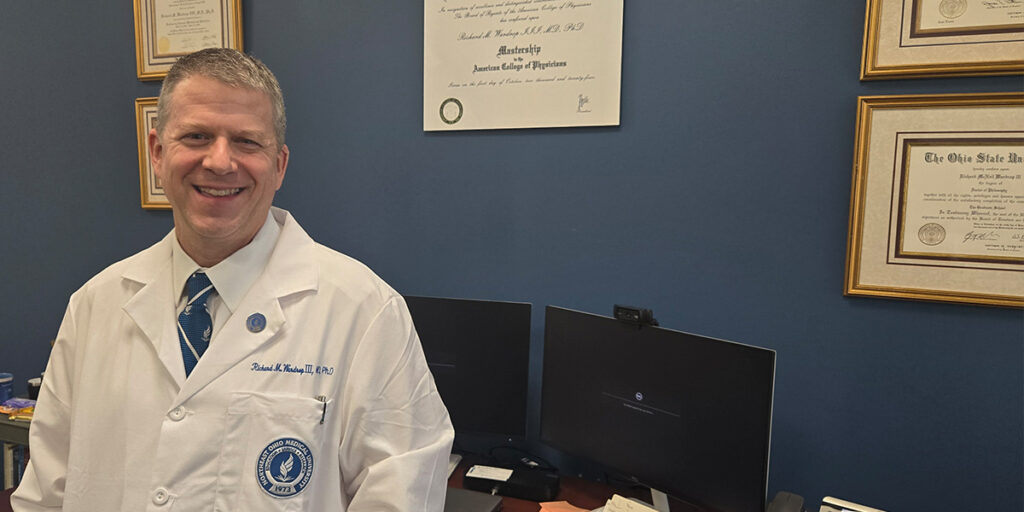 NEOMED Health Care CMO found his ‘dream job’