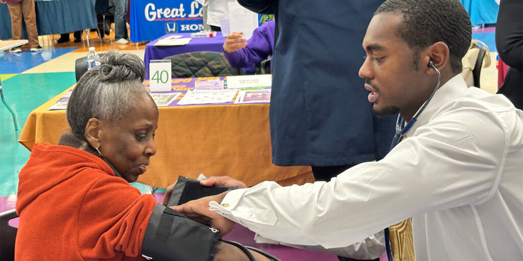 SNMA and SNPhA support community wellness at Black Family Wellness Expo