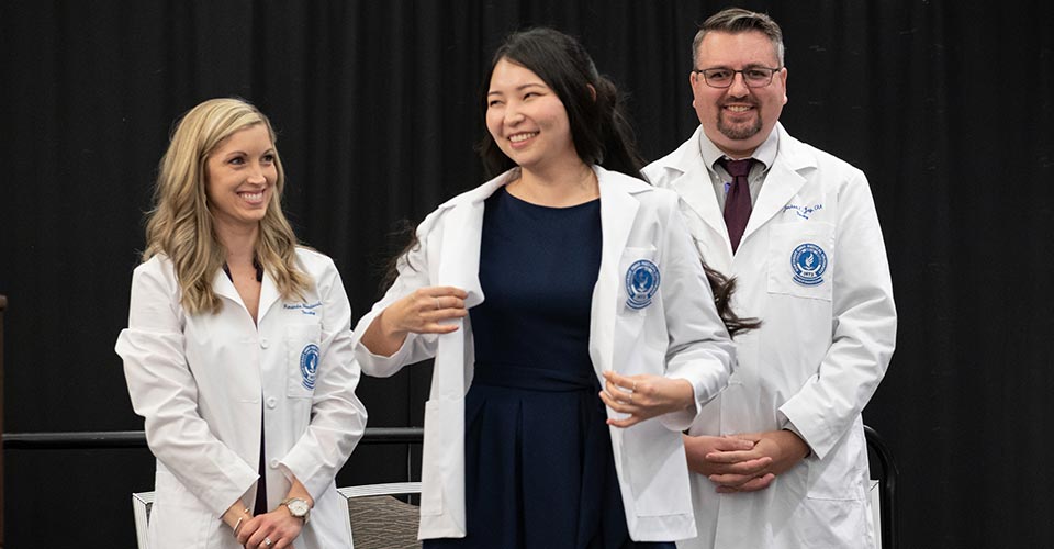 Gallery: Inaugural Master of Medical Science in Anesthesiology White Coat Ceremony