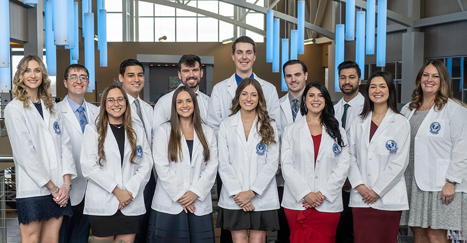 Anesthesiologist Assistant Program Holds White Coat Ceremony