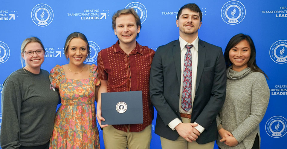 Recognizing campus leaders at awards ceremony