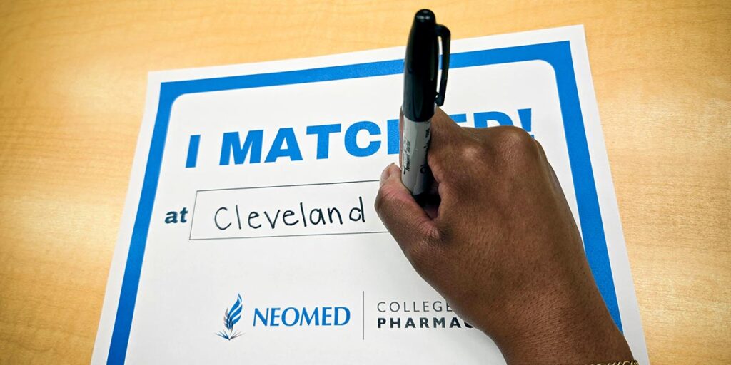 Pharmacy students match into residency