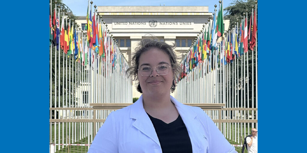 NEOMED student represents International Pharmaceutical Students’ Federation at World Health Assembly