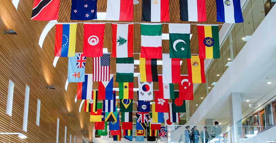 Celebrate the Unveiling of the new NEOMED flag display ‘Our Cultures, Our Community’