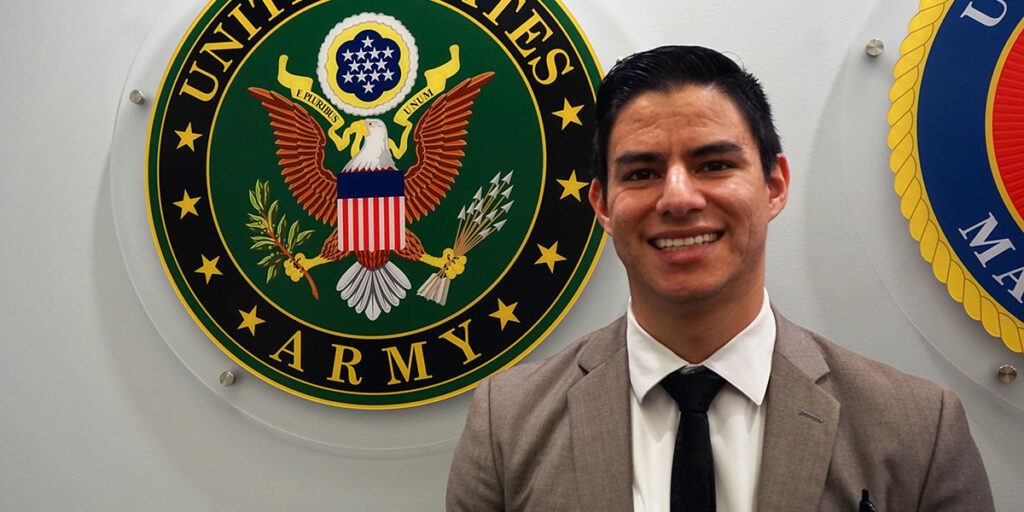 Student Hudson Rogers commissioned in U.S. Army Reserve