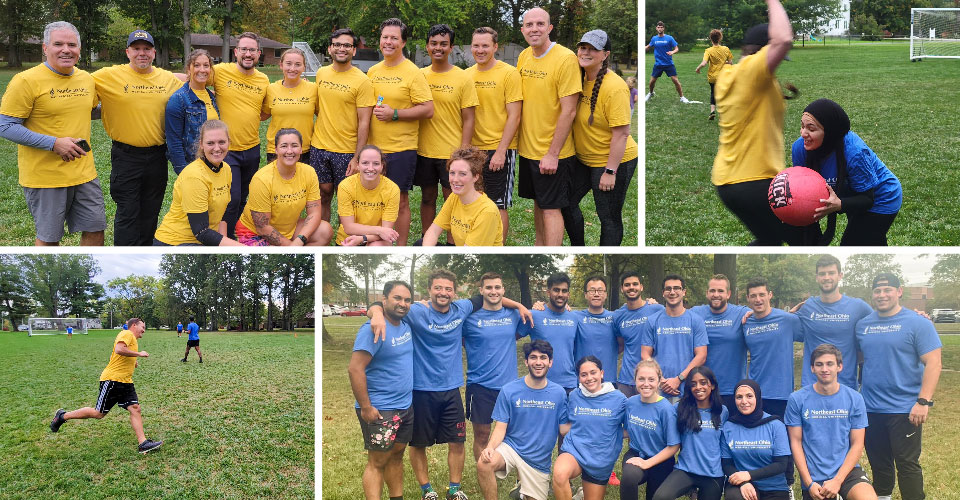 Totally unbiased coverage of the student/faculty-staff kickball game
