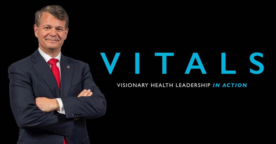 President John Langell is the next VITALS speaker