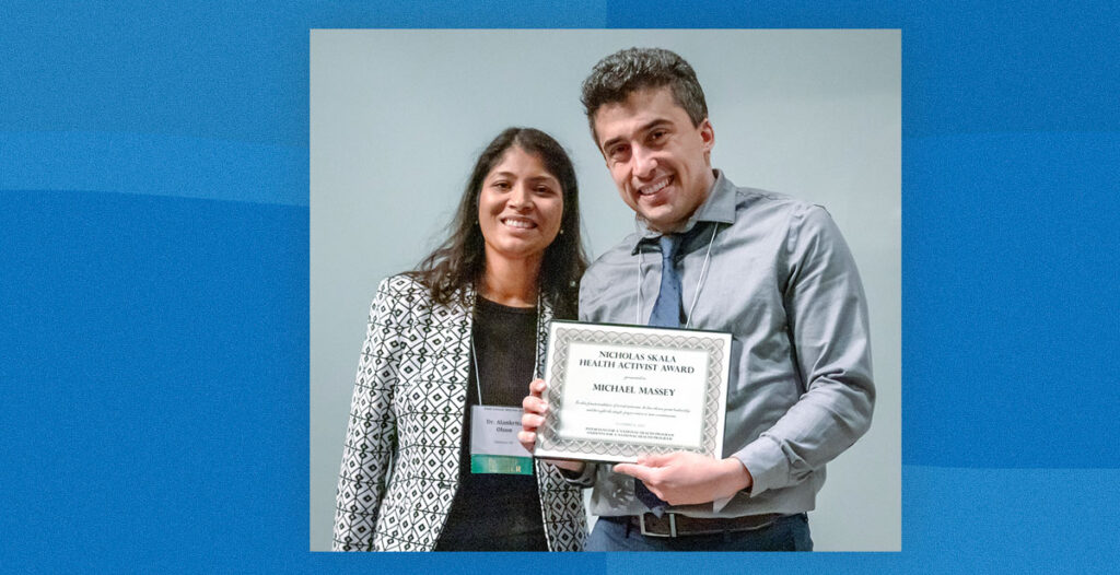 Student wins national health activist award