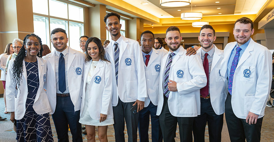 First-year Medicine Students Welcomed to NEOMED at White Coat Ceremony