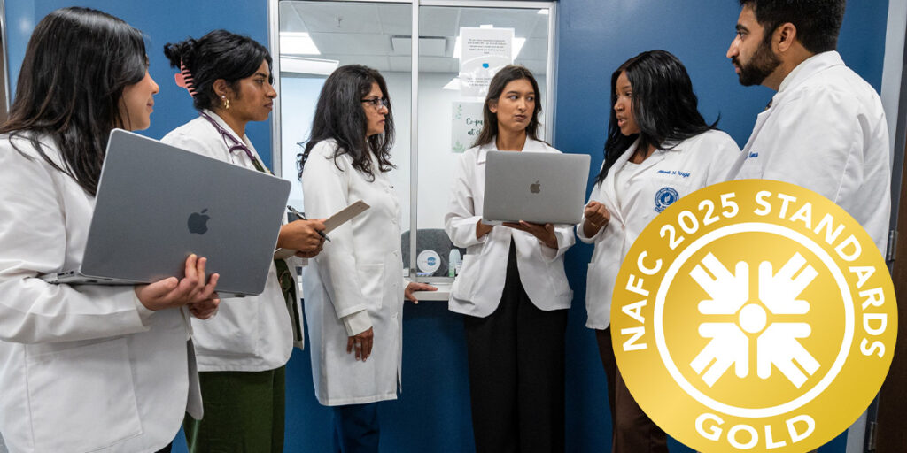 NEOMED Free Clinic earns a 2025 Gold Rating