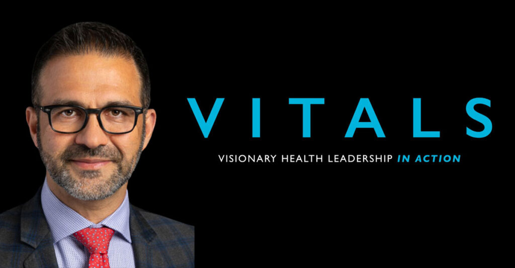 Dr. Mehdi Shishehbor of University Hospitals is next VITALS speaker