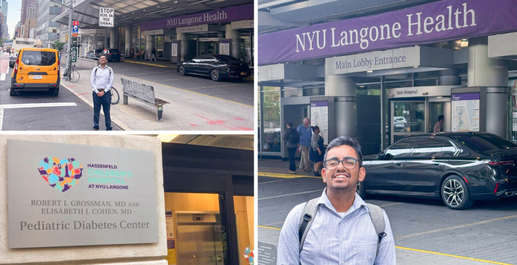 Student participates in research program at NYU Langone