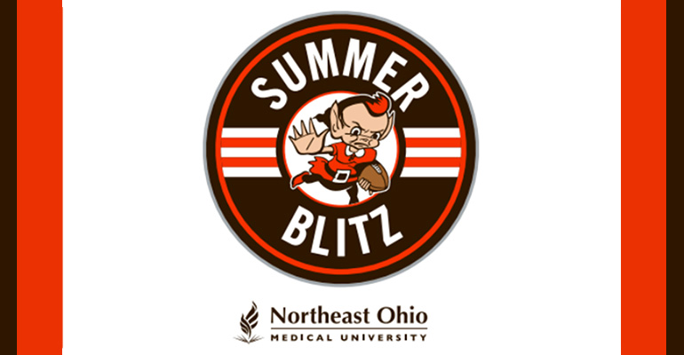 Volunteer with the Cleveland Browns