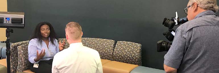 In the news: TV news features NEOMED’s diversity efforts