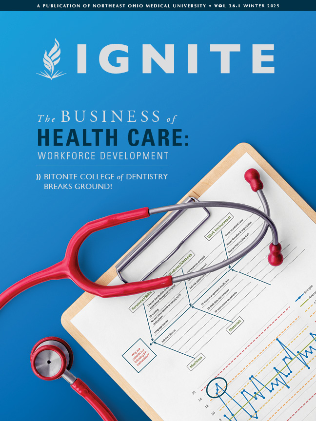 Cover of Winter 2025 issue of IGNITE magazine