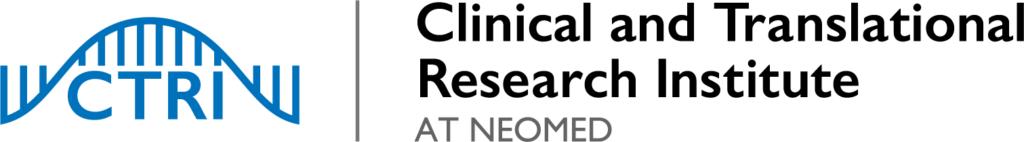 Logo for the Clinical and Translational Research Institute at NEOMED