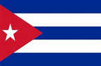 The flag of Cuba.