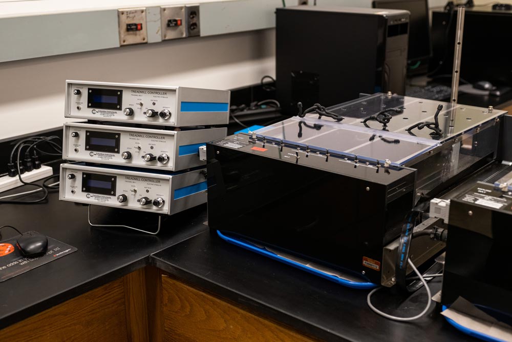 Flemming lab treadmill and scanners.