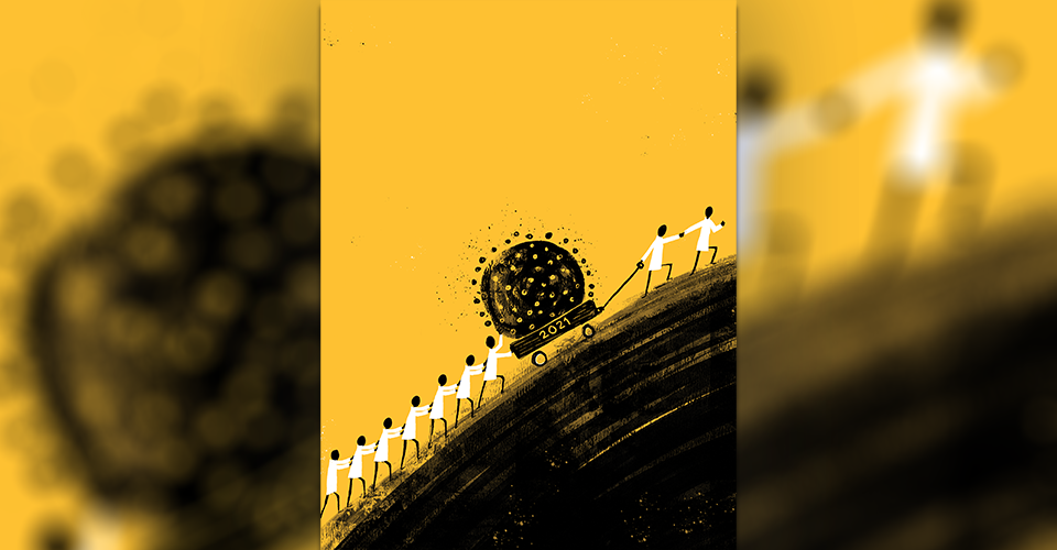 cover art for fall 2021 Ignite