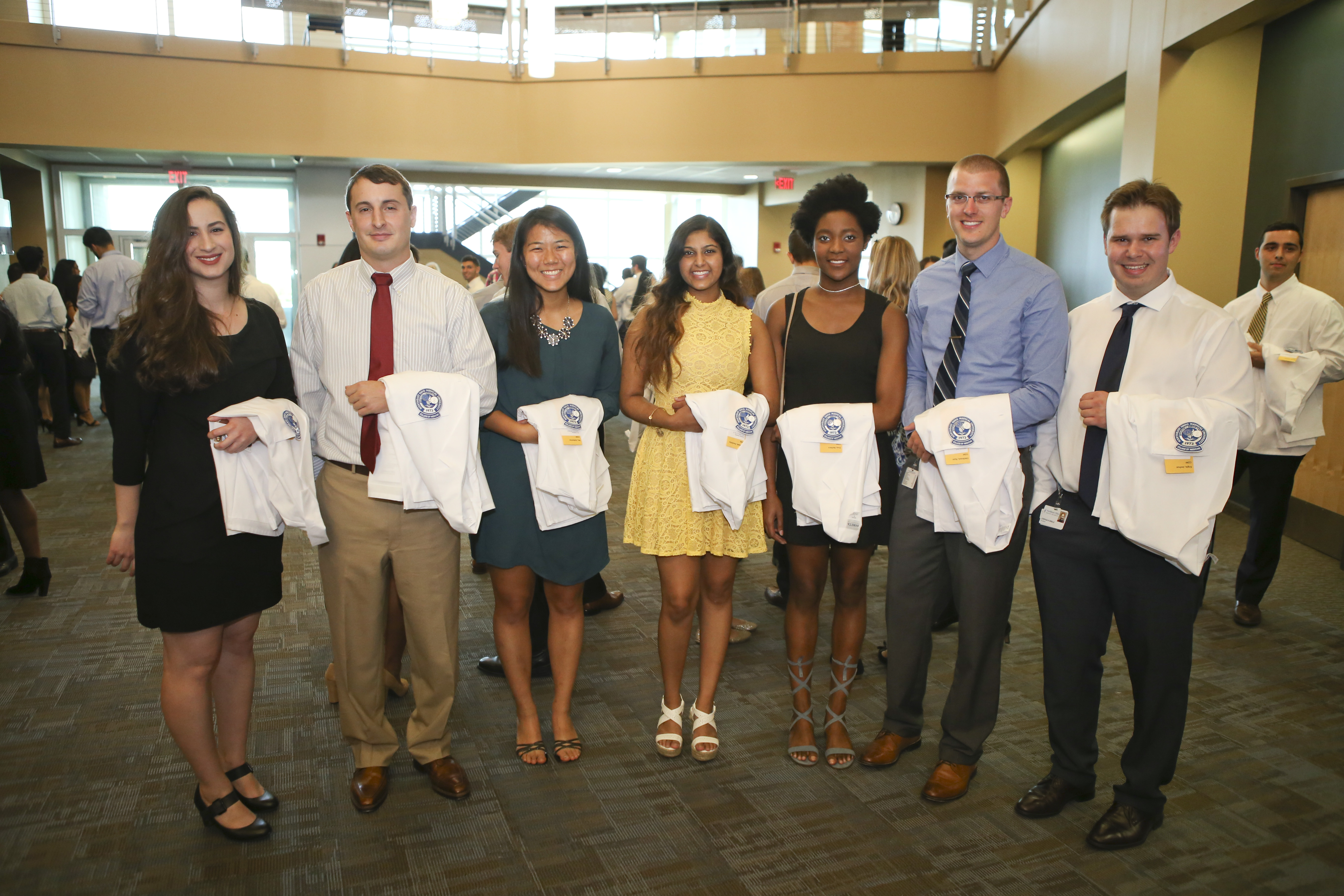 Katherine Wu and other students