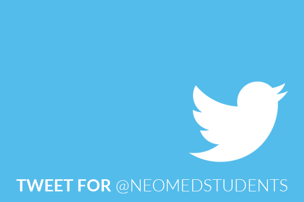 Tweet for @NEOMEDStudents