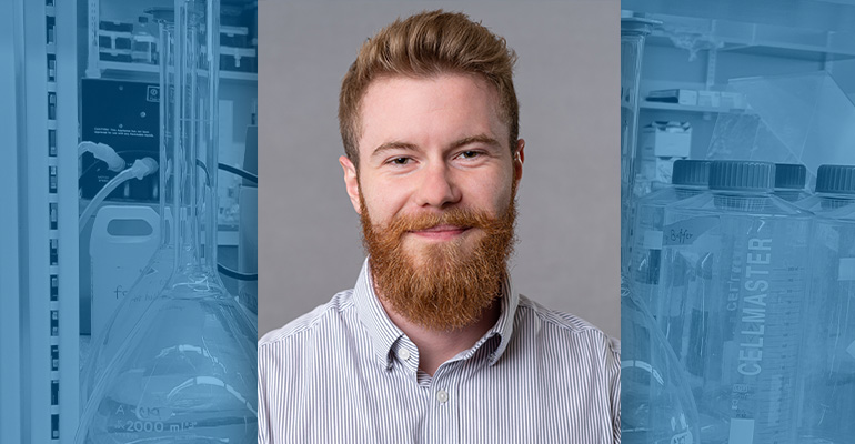 Milan Terzic, Pharm.D., doctoral student in the College of Graduate Studies